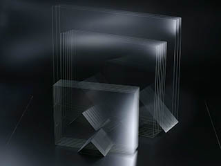 薄型パネルディスプレイ(FPD)用ガラスイメージ